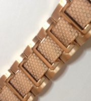 PVD All Gold or Black on Stainless Watch Band