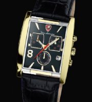 S67MLT/B Black with Leather and gold