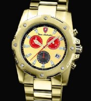 UL107DCT.412AG Yellow with Diamonds All Gold